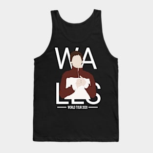 Louis Tomlinson Walls (White Text) Tank Top